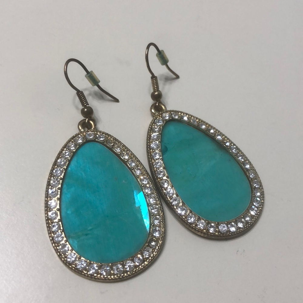 Turquoise Stone Earrings